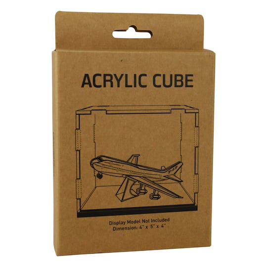 Metal Earth Acrylic Display Cube - 4 x 5 x 4 inches By Fascinations | 5.25" x 1" x 7.75" | Michaelsยฎ